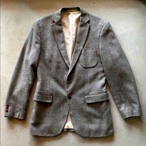 Custom Tailored Herring Bone Sport Coat